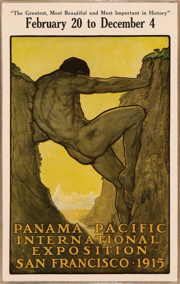 Perham Wilhelm Nahl - The Thirteenth Labor of Hercules: Official Poster for the Panama-Pacific International Exposition